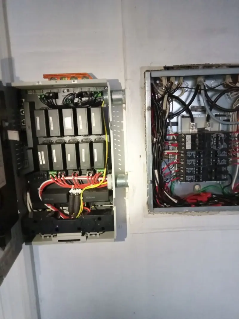 Electrical panel upgrade completed for Indoor Lighting Installation in Forest Hills